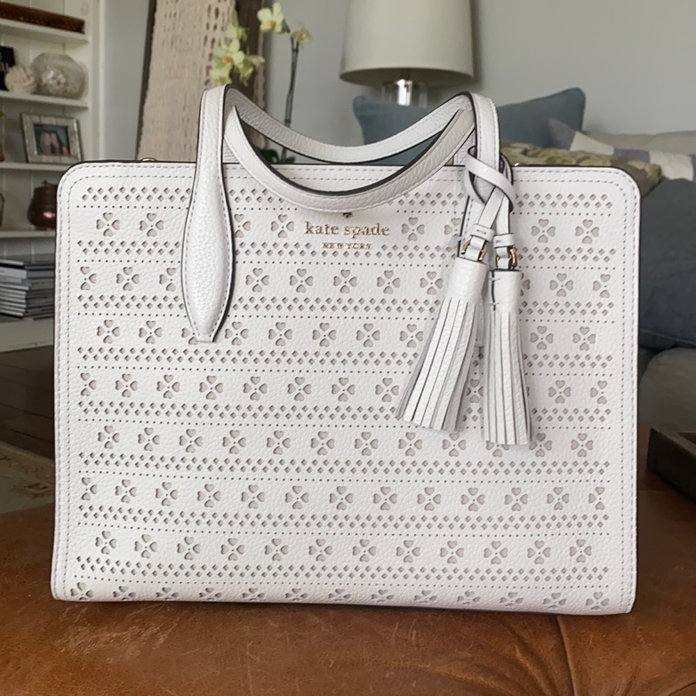 NWT Kate Spade Medium Top Zip Satchel